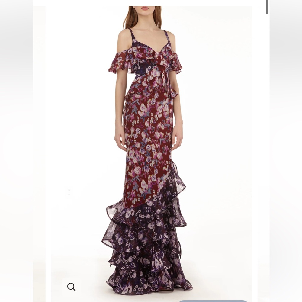 Amur floral full length dress